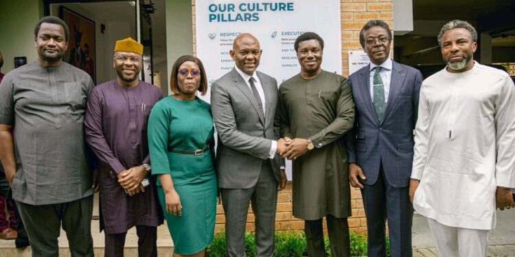 VFD Group unveils culture framework, African business icon Tony Elumelu Attends