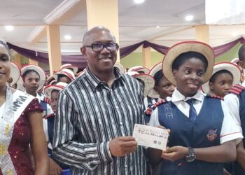 Obi Donates 10 Million Naira to Anambra School For Winning Global Competition