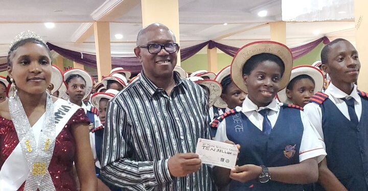 Obi Donates 10 Million Naira to Anambra School For Winning Global Competition
