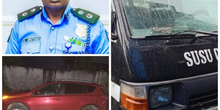 Anambra Police Recover Two Stolen Vehicles In Obosi.