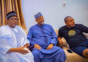 Damagum, Governor Bala Mohammed, Others Visit Anambra PDP Governorship Candidate