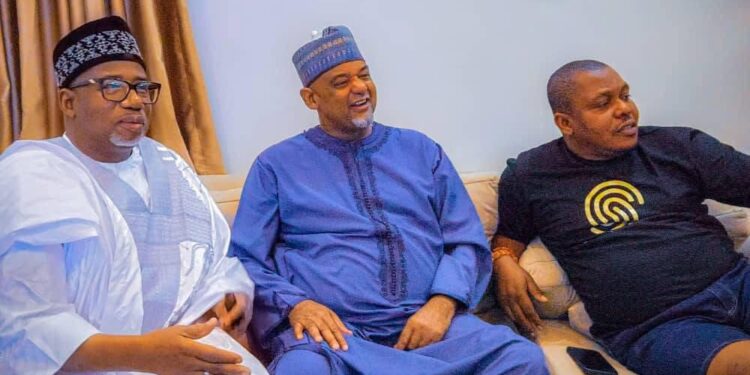 Damagum, Governor Bala Mohammed, Others Visit Anambra PDP Governorship Candidate