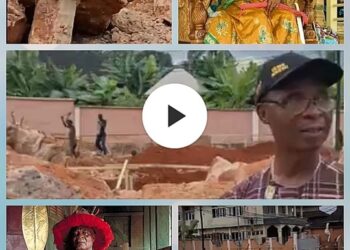 Anambra Billionaire Demolishes Popular Traditional Ruler’s Palace, To Build New One In 3 Months