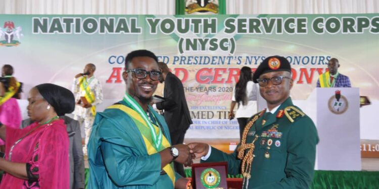 President Tinubu Honours Anambra-Born Ex-Corper, Ezeanolue, Gives Automatic Employment