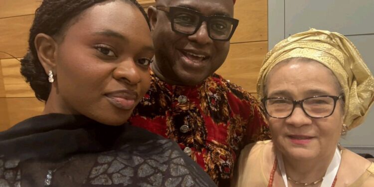 Prof Kingsley Moghalu Receives Award In UK (Photos)