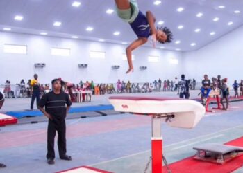 14-Year-Old Gymnast, Stephanie Ogechukwu Shines at National Youth Games 2025