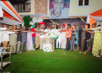 Chief Nwokoye Hosts Friends and Well-wishers to Celebrate Uzu Okagbue on his Birthday
