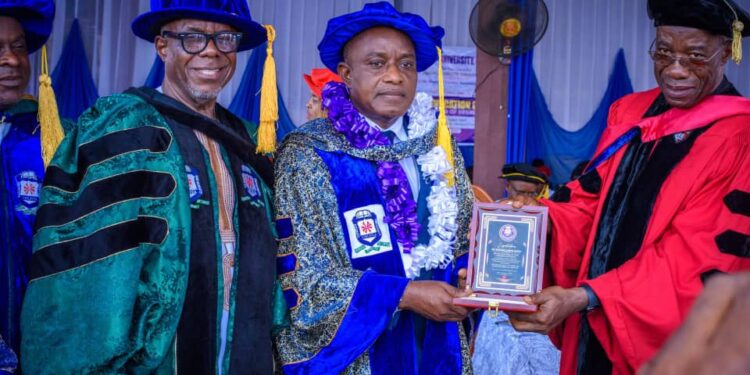 Sir Malinson Ukatu Honoured with Honorary Doctorate by Tansian University