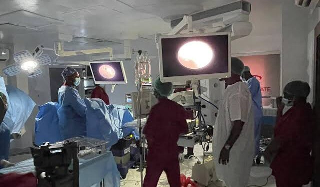 Anambra-Born Medical Doctor, Prof Ekwueme Performs First UroLift Surgery in Africa.