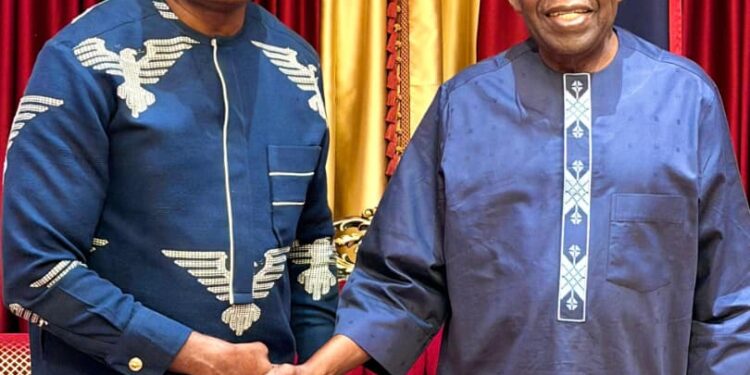 Soludo Pays a “Thank You” Visit to President Tinubu.