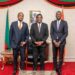 Stanel boss, Uzochukwu, Flutterwave CEO Agboola pay courtesy call on President Hichilema