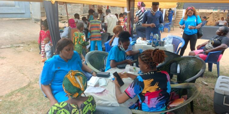 Excitement as over 2,000 indigenes receive free medical treatment, others in Enugwu-Ukwu community
