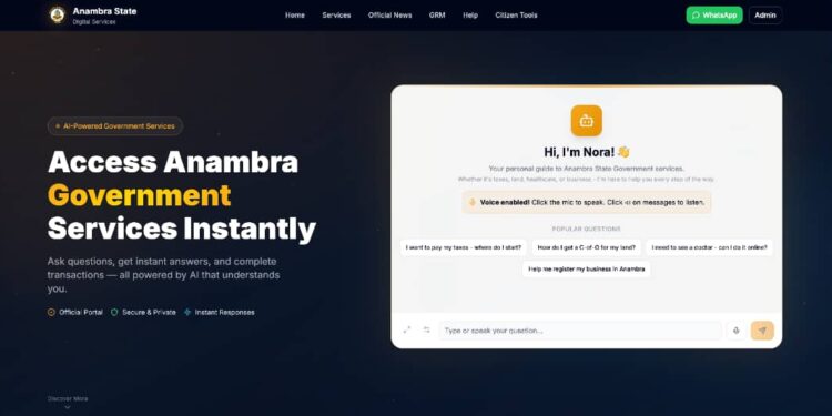 Anambra State Government Rolls out SmartGov AI to Assist People in Accessing Public Services