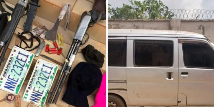 Police arrest five fake suspected vigilante operatives in Anambra