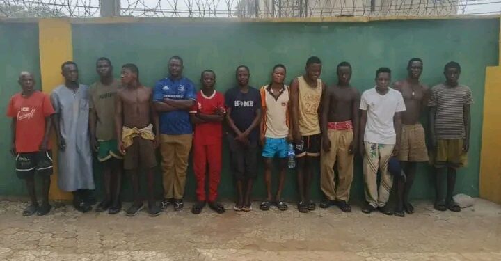 Government Agency Nabs 13 Illegal Kaolin Miners in Anambra. 