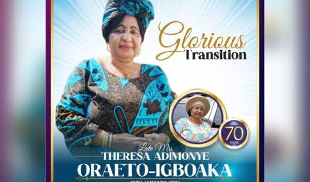 Zenco, Vintage, Ozigbo, Others to Storm Abagana as Searite Group CEO Bids Farewell to Late Mum.