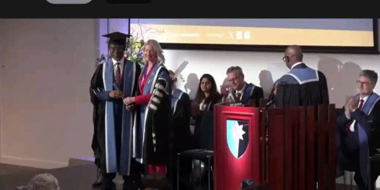 Ex-UNIZIK VC Becomes Fellow of Royal College of Obstetricians & Gynaecologists London
