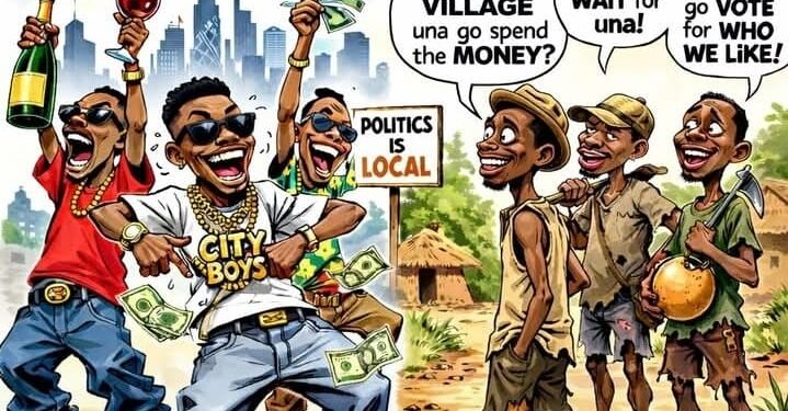 City Boys vs Village Boys: Politics, Pride and Persuasion in the South-East