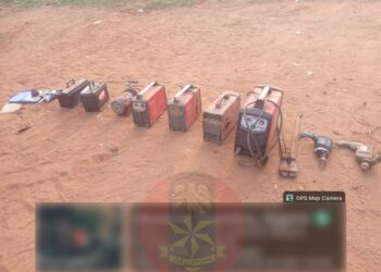 Soldiers Clear Biafrian Liberation Army Camps In Anambra (Photos)