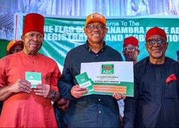 Peter Obi, Victor Umeh officially register with ADC in Anambra