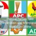 Political Parties Take Registration and membership Validation online