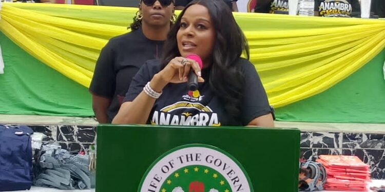 Anambra First Lady Sponsors 100 Women for Skills Acquisition