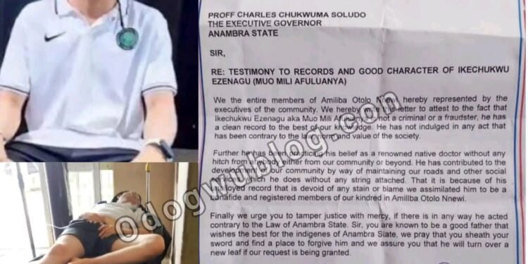 Detained Anambra Native Doctor Excreting Blood In Hospital