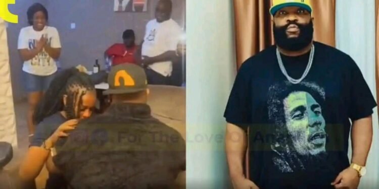 Anambra Rap Icon, Slowdog Proposes to Girlfriend.