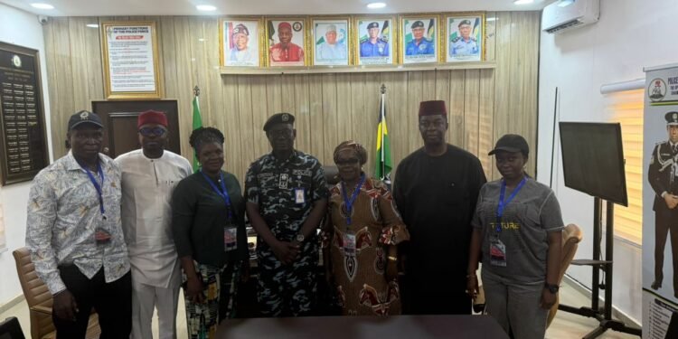 Anambra Police Receives PSC Secretary Monitoring Recruitment Exercise in South East