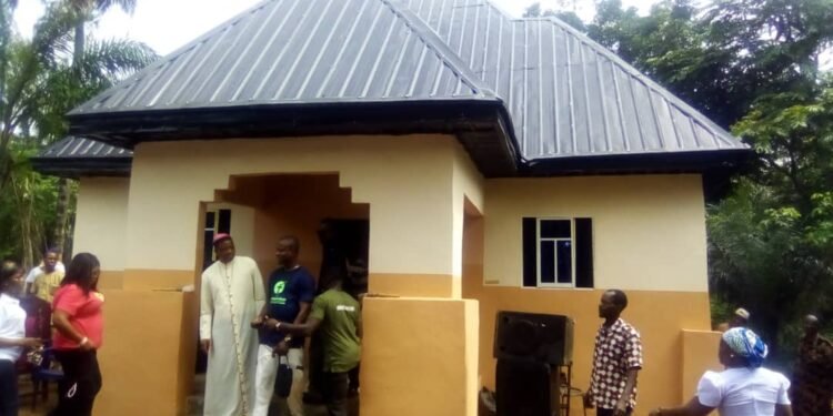 Anambra Priest Builds Home for Another Vulnerable Woman In Enugu Community