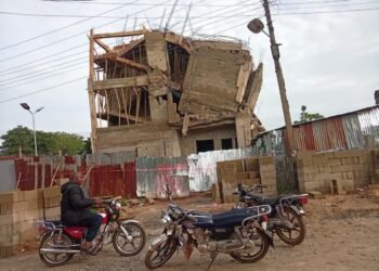 Building Under Construction Collapses in Anambra Community