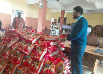 Ebube Muonso lifts elderly with cash, foodstuffs, earmarks N50m for hospital bills