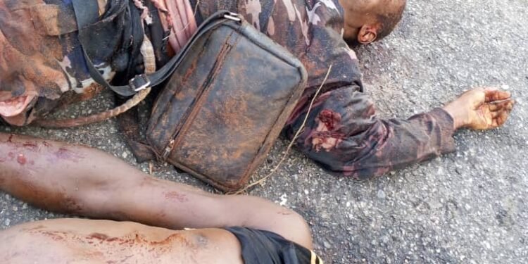 Agunechemba operatives kill three, Recover RPG, AK-47s, Hilux Van