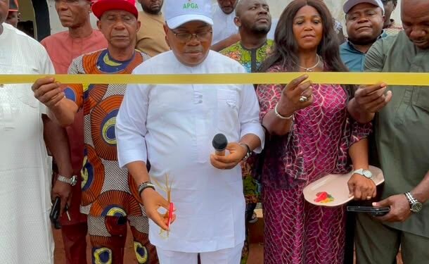 10-year water scarcity over in Anambra community as LG boss commissions solar-powered borehole