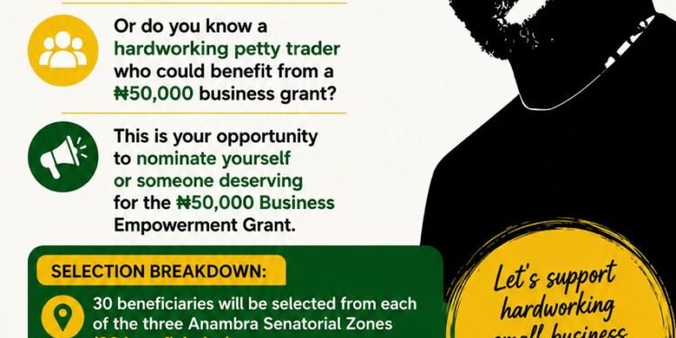 Uzu Okagbue to empower at least 100 petty businesses in Anambra
