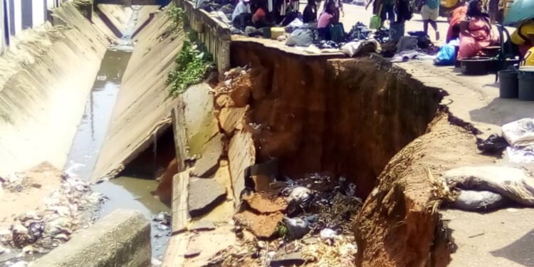 Sakamory Drainage on the Verge of Collapse, Threatens Lives, Businesses