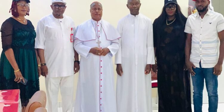 Okpaleke pledges church partnership with Anambra Pilgrims Office to promote pilgrims’ moral, discipline