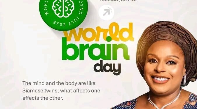 Healthy brain key to sound, healthy life – Anambra First lady