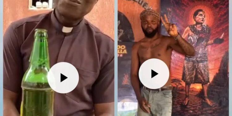 Anambra Anglican Priest Gives Reason For Eating with Heathens, as Church Members Call for His Sack
