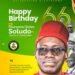 Soludo’s Aide , Ebuka Onyekwelu Celebrates Anambra Governor at 66