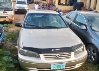 FRSC recovers suspected stolen vehicle in Nnewi