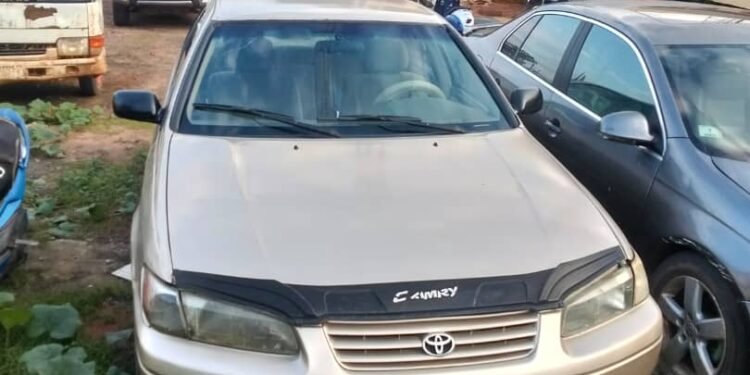 FRSC recovers suspected stolen vehicle in Nnewi