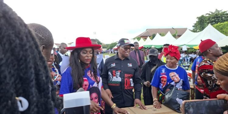 Lawmaker, Orogbu awards scholarships, distributes vehicles, others to 500 constituents 
