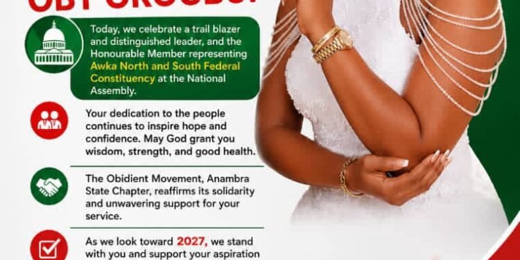 Obidients hail Orogbu’s commitment to constituents, back her reelection bid