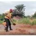 Relief for Nnewi motorists, residents as FRSC fills dangerous potholes on roads