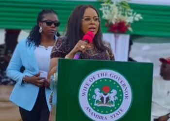 Soludo’s wife hails Council boss for empowering petty traders with motorcycles, shuttle buses, others