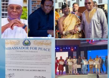 Ikezue, Atiku bag Peace Ambassadors’ Award in Ghana