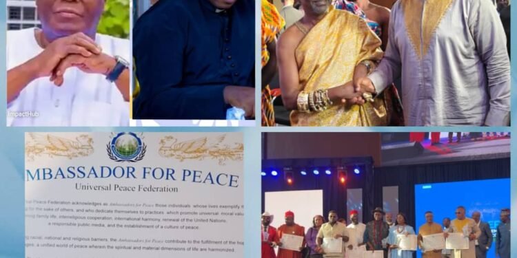 Ikezue, Atiku bag Peace Ambassadors’ Award in Ghana