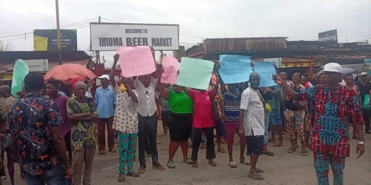 Beer Market traders protest intimidation, multiple levies imposition