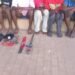 Police arrest 13 suspects, recover firearms, stolen vehicle, others in Anambra raid